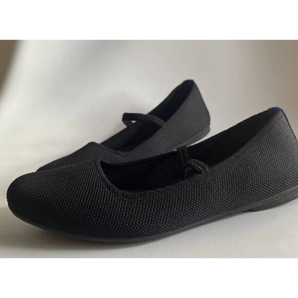 Rothy’s The Max Square Mary Jane Size 6 Black - Picture 3 of 16